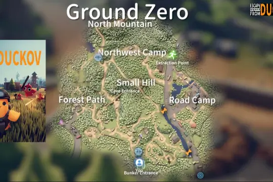 Escape from Duckov Ground Zero Map
