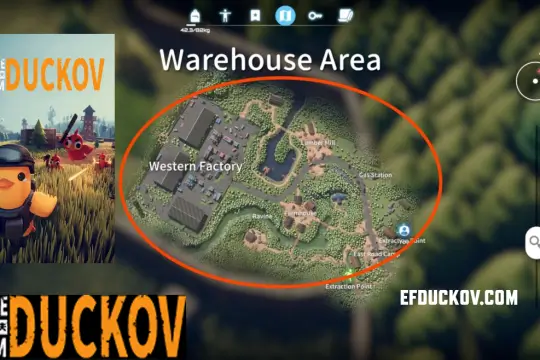 Escape from Duckov Warehouse Area Map Guide